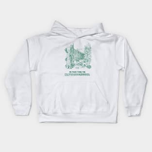 1935 California Redwoods Kids Hoodie